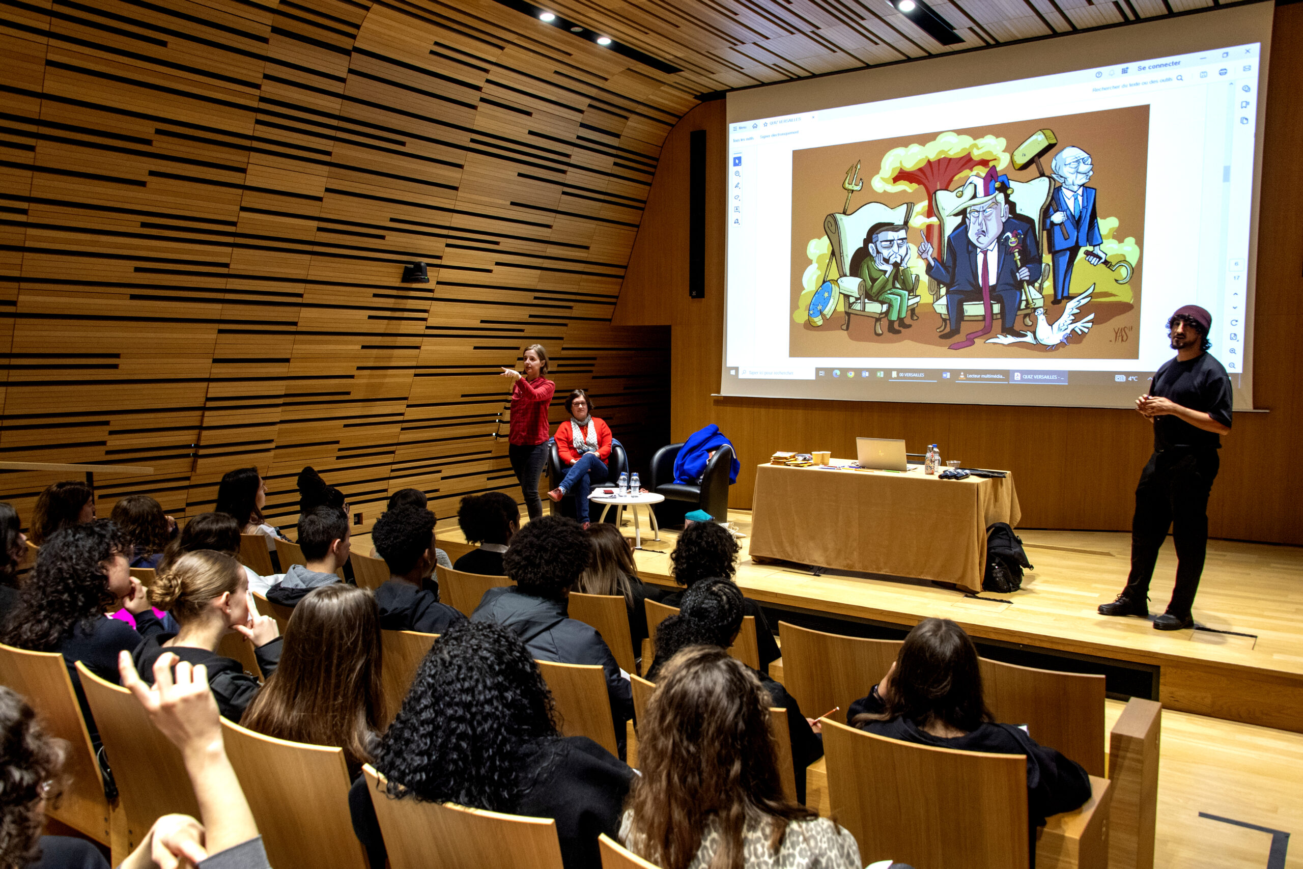 Atelier avec Yas en mars 2025 ©-Didier Saulnier