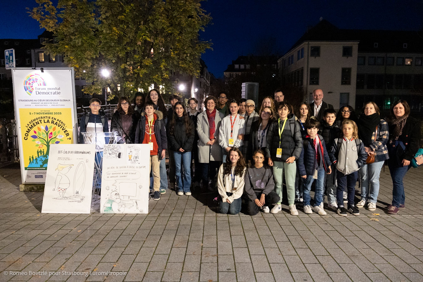 FMD Cartooning for Peace ©Roméo Boetzlé – Strasbourg Eurométropole