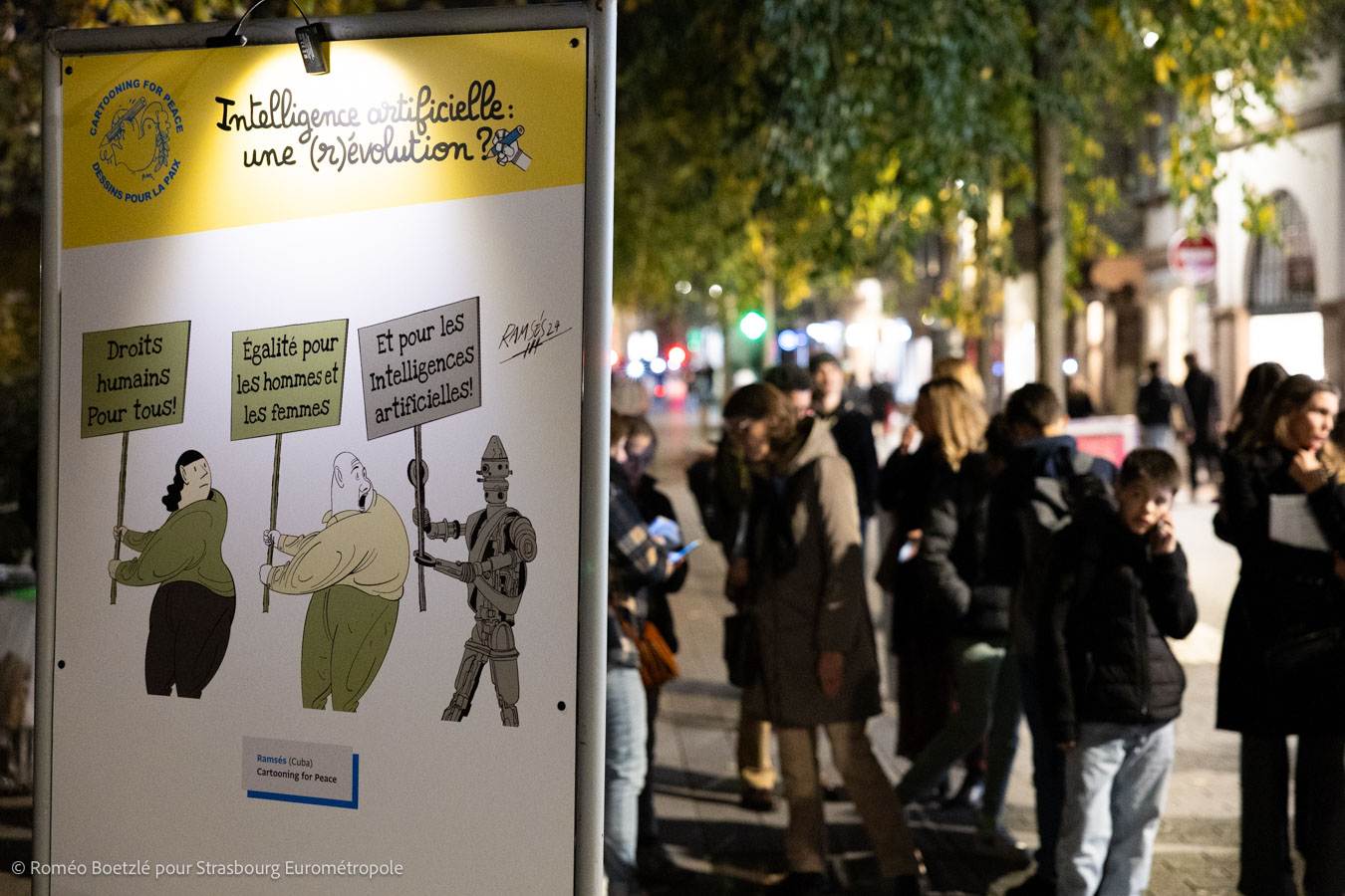 FMD Cartooning for Peace ©Roméo Boetzlé – Strasbourg Eurométropole