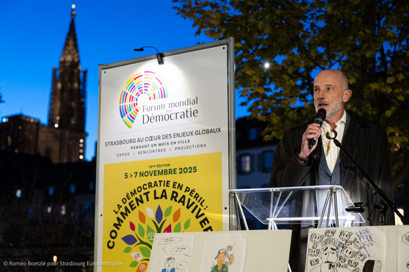 FMD Cartooning for Peace ©Roméo Boetzlé – Strasbourg Eurométropole