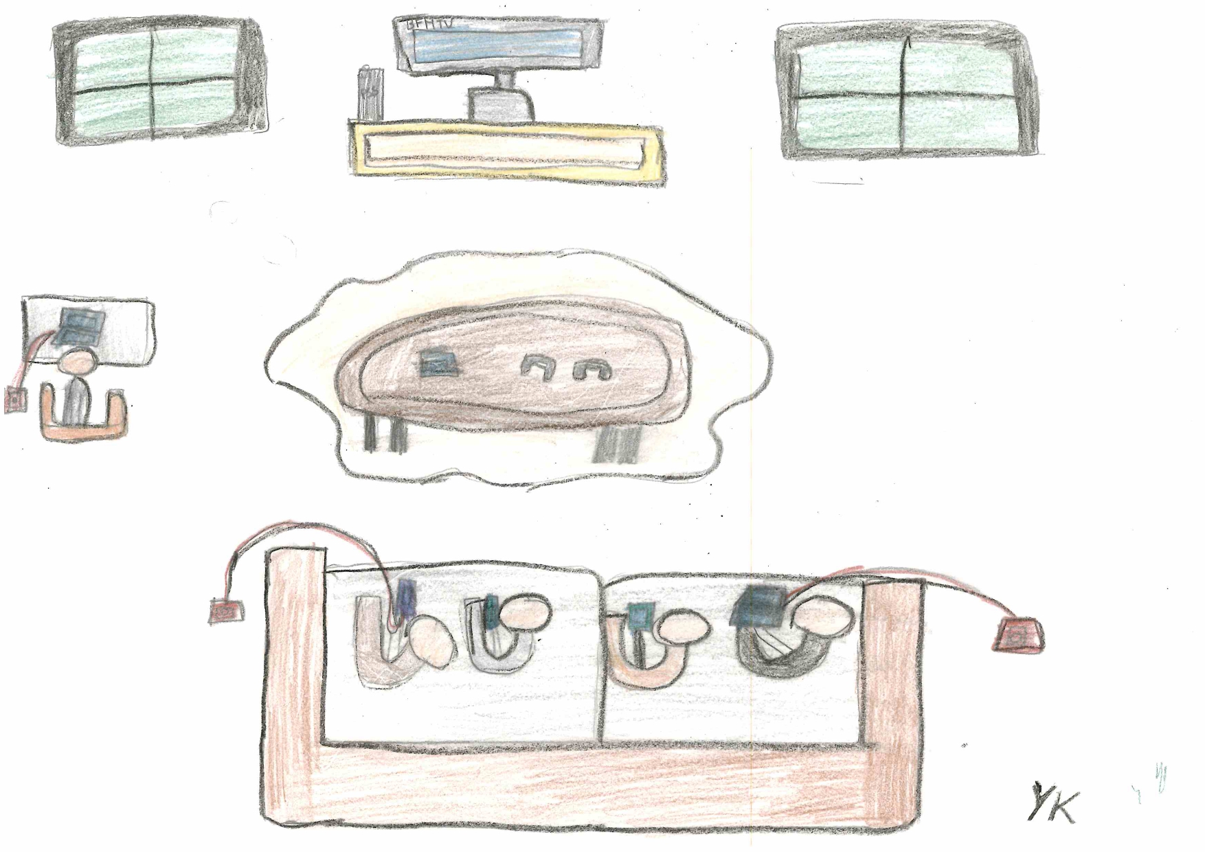 Dessin réalisé par les élèves du Collège Sébastienne Guyot