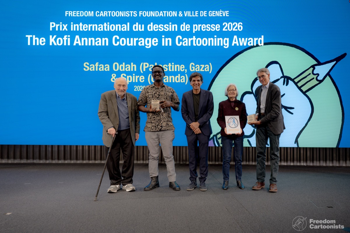 © Fondation Freedom Cartoonists